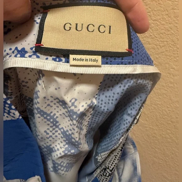 New Authentic Gucci Horsebit Logo Shorts Size IT 50 / US 32 - Picture 14 of 15